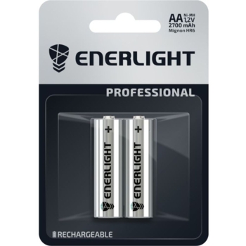 Акумулятор Enerlight Professional AA 2700 mAh Ni-MH, 2 шт. - Pampik
