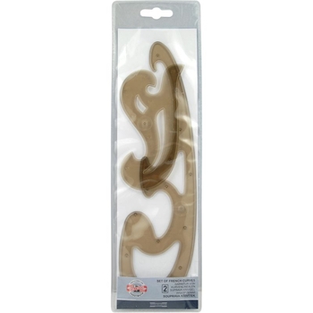 Набор лекал Koh-i-Noor N2 малый 3 шт. - Pampik - 3