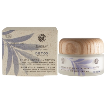 Крем для обличчя Naobay Detox живильний, 50 мл - Pampik