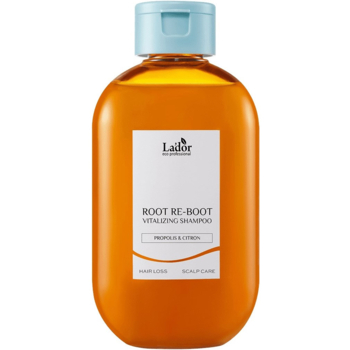 Пожвавлюючий шампунь для сухої шкіри голови La'dor Root Re-Boot Propolis & Citron, 300 мл - Pampik