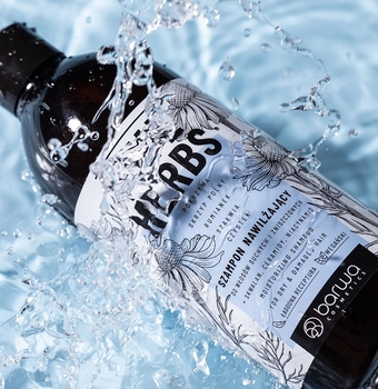 Шампунь Barwa Five Herbs Увлажняющий, 480 мл - Pampik - 2