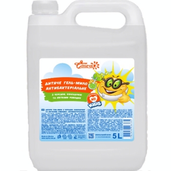 Дитяче гель-мило Ясне Сонечко Антибактеріальне, 5 л - Pampik