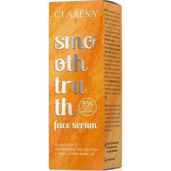Сыворотка для лица Claresa Smooth Truth разглаживающая, 16 г - Pampik - 3