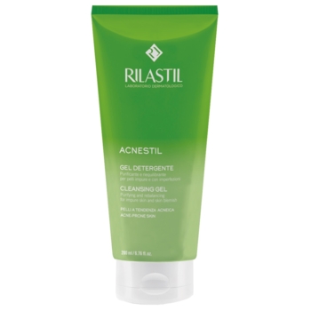 Гель для обличчя Rilastil Acnestil Делікатний Очищаючий для схильної до акне шкіри, 200 мл - Pampik