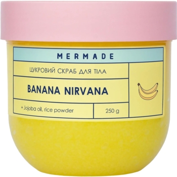 Цукровий скраб для тіла Mermade Banana Nirvana 250 г - Pampik