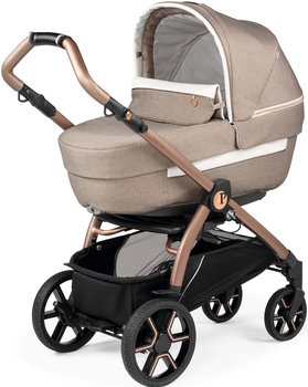 Коляска універсальна 3 в 1 Peg-Perego Book Mon Amour SLK Rose Gold (PACK-BOOK31SLK0001) - Pampik - 2