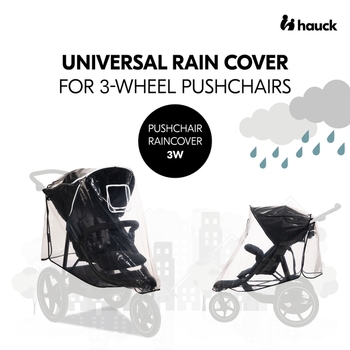 Дождевик Hauck Pushchair Raincover 3W (55078-6) - Pampik - 4