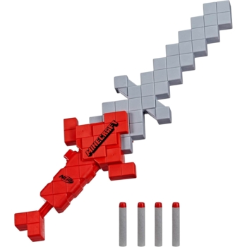 Бластер-меч Hasbro Nerf Minecraft Heartstealer Sword, з 4 стрілами (F7597) - Pampik