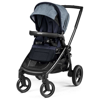 Коляска 3 в 1 Peg-Perego Team Horizon, темно-синій (PACK03-00000000004) - Pampik - 3