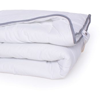 Ковдра вовняна MirSon Gold Silk №054 демісезонна 110x140 см біла - Pampik - 9