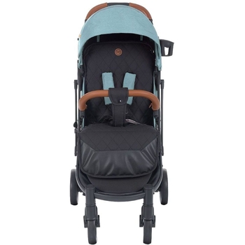 Прогулянкова коляска El Camino Loona ME 1090-1 Arctic Blue, блакитна з чорним (25528) - Pampik - 3