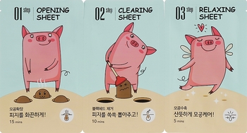 Патчі для носа від чорних крапок Enough 3 Step Blackhead Clear Solution 6.2 г - Pampik - 3