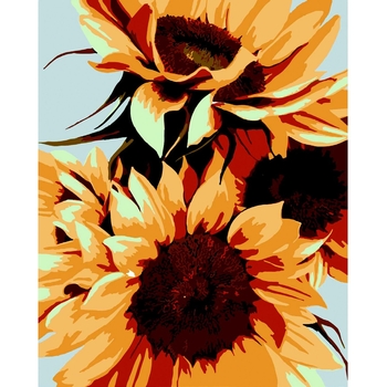 Картина за номерами ZiBi Art Line Стиглі соняхи 40х50 см (ZB.64144) - Pampik