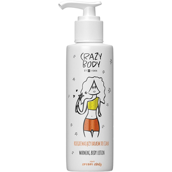 Лосьон для тела HiSkin Crazy Body Сахарная согревающая вата 300 мл - Pampik