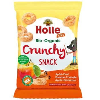 Снеки воздушные Holle Яблоко-Корица, органические, 25 г (46236) - Pampik
