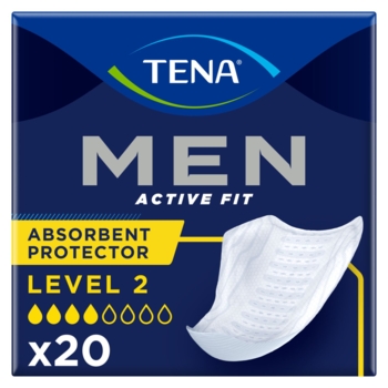 Урологічні прокладки для чоловіків Tena Men Active Fit Level 2, 20 шт. - Pampik