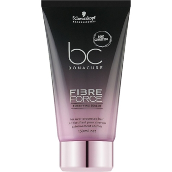 Молочко Schwarzkopf Professional BC Bonacure Fibre Force Fortifying Sealer для дуже пошкодженого волосся 150 мл - Pampik