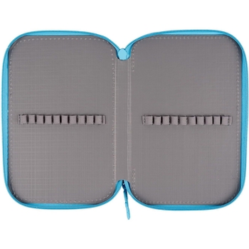 Пенал жесткий 1 Вересня HP-01 Robotech Legends, 13х21х4 см, черный с голубым (533440) - Pampik - 4