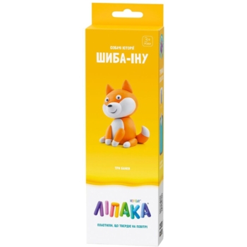 Набір пластиліну Ліпака Собачі історії Шиба-Іну (30121-UA01) - Pampik