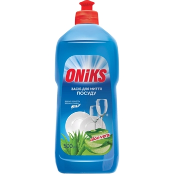 Засіб для миття посуду Oniks Алое, 500 мл - Pampik