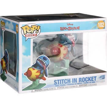 Игровая фигурка Funko Pop! Disney Lilo & Stitch - Стич в ракете (55620) - Pampik - 6