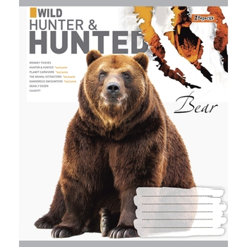 Тетрадь общая 1 Вересня Hunted, A5, в клеточку, 60 листов - Pampik - 5