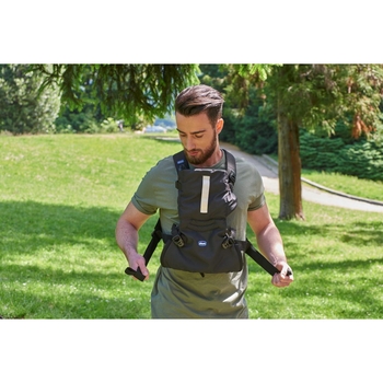 Сумка нагрудна Chicco EasyFit темно-сіра (79154.77) - Pampik - 12