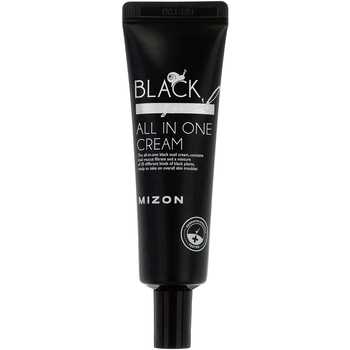 Крем для обличчя Mizon Black Snail All In One Cream, живильний з фільтратом муцина равлика, 35 мл - Pampik
