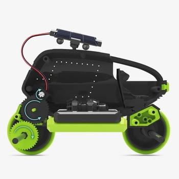 Ігровий набір-конструктор Blue Rocket Xtrem Bots Stem Ровер із сонячною панеллю (XT1803087) - Pampik - 2