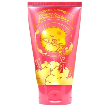 Пенка для умывания Elizavecca Clean Piggy Pinkenergy Foam Cleansing, 120 мл - Pampik