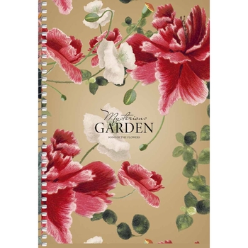 Тетрадь для записей Student А5, в клеточку, спираль, 96л., Маки (A5-SC-096-6103K) - Pampik