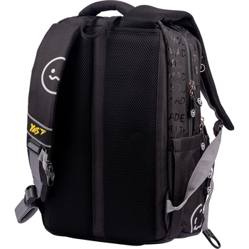 Рюкзак Yes S-88 Happy time, черный (553869) - Pampik - 4