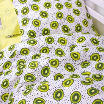Простирадло MirSon Kids Time Бязь, 17-0523, Kiwi - Pampik - 6