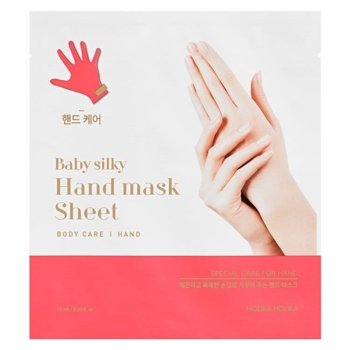 Маска для рук Holika Holika Baby Silky Hand Mask Sheet Шовкові ручки, 15 мл - Pampik
