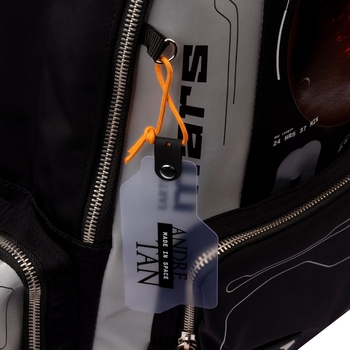 Рюкзак Yes T-131 Andre Tan Space black light, серый с черным (559050) - Pampik - 12