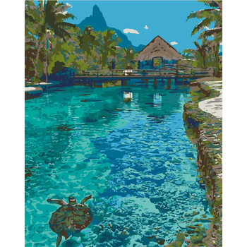 Картина по номерам ArtCraft Рай на земле 40x50 см (10578-AC) - Pampik