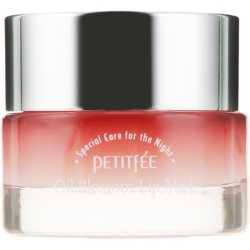 Маска для губ Petitfee Oil Blossom Lip mask Camellia Seed Oil, 15 г - Pampik