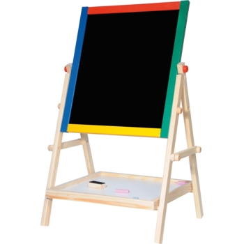 Магнітна дошка Woody, чорно-біла (10101) - Pampik