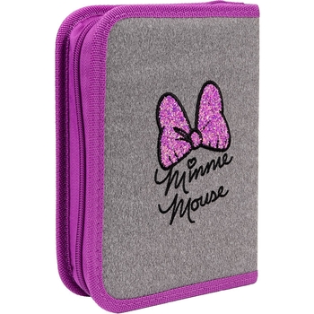 Пенал жесткий Yes HP-02 Minnie Mouse, 13х21х3 см, серый (533113) - Pampik - 2