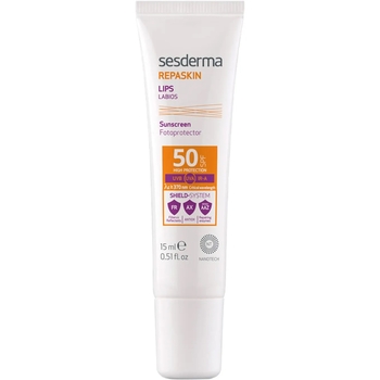 Солнцезащитный бальзам для губ Sesderma Repaskin Lip Balm SPF50, 15 мл - Pampik