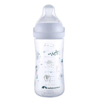 Набор для кормления Bebe Confort: бутылочки Emotion Physio, 270 мл, 2 шт. + диспенсер Urban Garden, белый (3102209180) - Pampik - 3