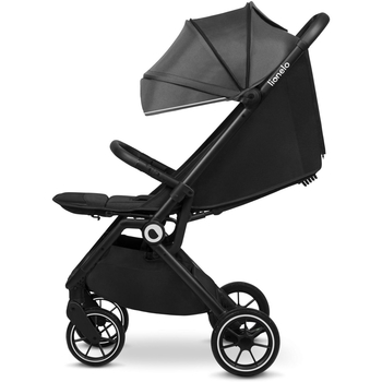 Прогулянкова коляска Lionelo Cloe Grey Stone, сіро-чорна (LO-CLOE GREY STONE) - Pampik - 5