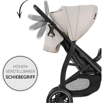 Прогулочная коляска Hauck Rapid 4D Classic Beige, бежевая (14896-9) - Pampik - 6