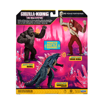 Игровая фигурка Godzilla vs Kong Годзилла готова к бою, со звуком, 18 см (35506) - Pampik - 6