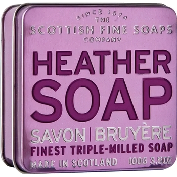 Тверде мило для рук Scottish Fine Soaps Heather Soap In A Tin Верес 100 г (33710) - Pampik