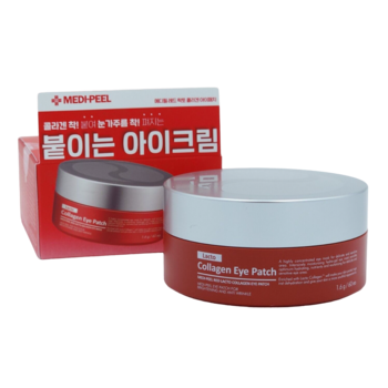 Гідрогелеві антивікові патчі Medi-Peel Red Lacto Collagen Eye Patch з колагеном, 60 шт. - Pampik