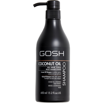Шампунь Gosh Coconut Oil, з кокосовою олією, живильний, 450 мл - Pampik