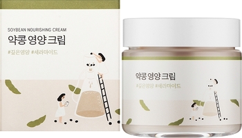 Крем для обличчя Round Lab Soybean Nourishing Cream живильний 80 мл - Pampik - 2