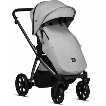 Коляска Tutis Mio Plus Thermo Pearl, универсальная 2 в 1, светло-серая (1352242) - Pampik - 4