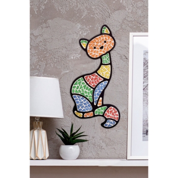 Стеклянная мозаика Mosaaro Кот (MA3002) - Pampik - 3